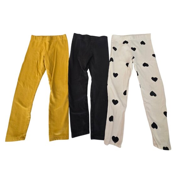 H&M Fleece Line Leggings Girls Size 5T - Picture 1 of 4